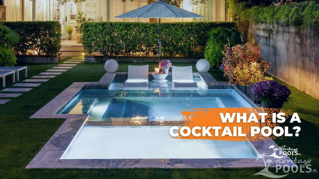 cocktail pool, concrete pools, custom pools charleston sc