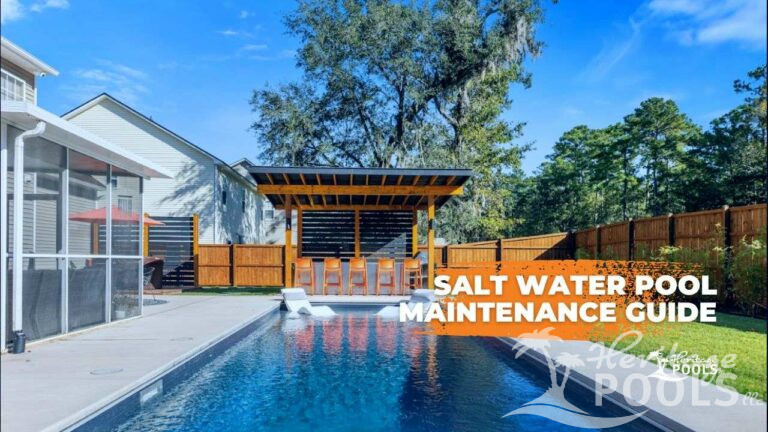 salt water pool, salt water pool maintenance