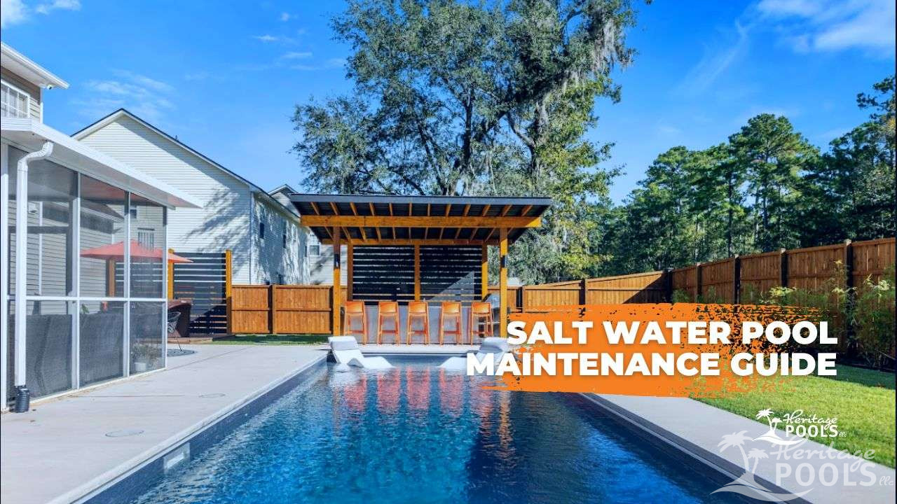 salt water pool, salt water pool maintenance