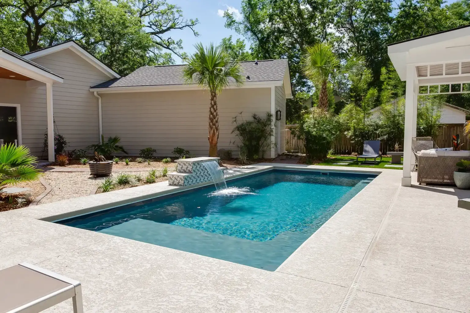 small backyard pool ideas - in-ground pool