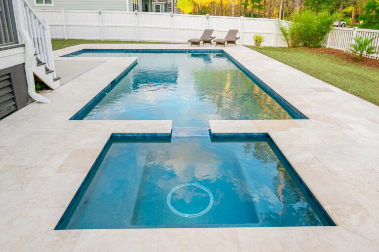 Backyard oasis with exceptional pool care